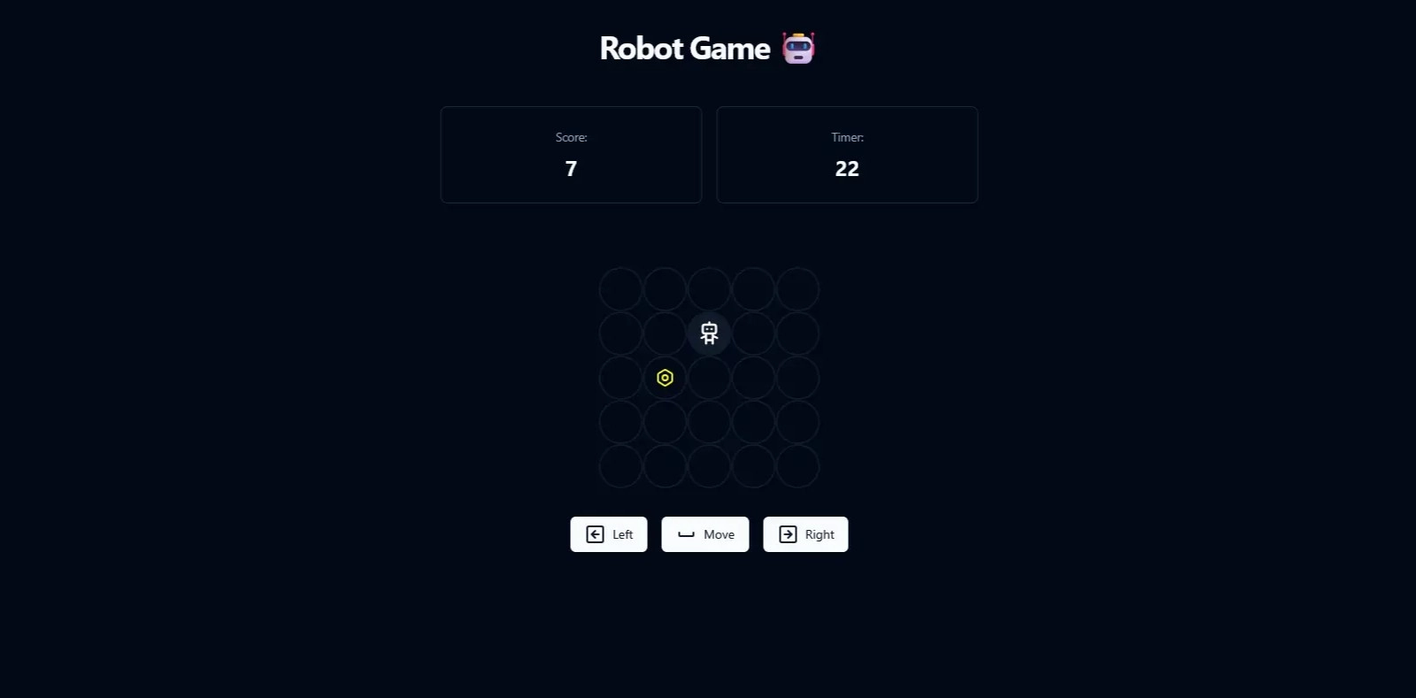 Robot Game screenshot